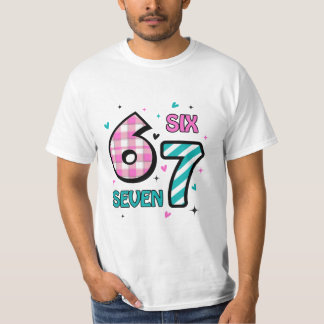 バレンタイン67 シックス セブン バレンタインデー Tシャツ