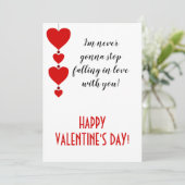 バレンタイン、あなたのことが好きになりました シーズンカード (スタンド正面)