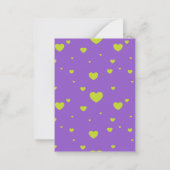 バレンタイン、あなたは梨のフェクト ノートカード (裏面)