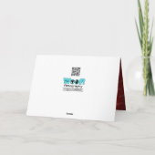 バレンタイン – いつも愛 – Golden Retriever シーズンカード (裏面)