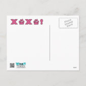 バレンタイン – オーストラリアのケルパイシルエット – Yasha シーズンポストカード (裏面)