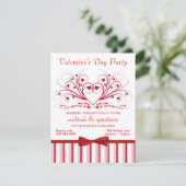 バレンタイン·カクテル·パーティの招待状 招待状 (スタンド正面)