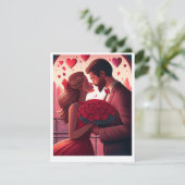 バレンタイン カップル カード (スタンド正面)