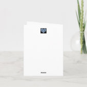 バレンタイン カップル 月空 カード (裏面)