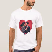 バレンタイン カップル Tシャツ (正面)