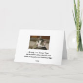 バレンタイン・カブ シーズンカード (裏面)