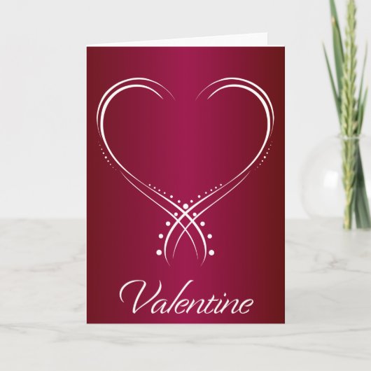 バレンタイン カード (正面)