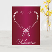 バレンタイン カード (黄色い花)