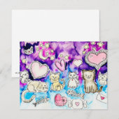 バレンタイン カード (正面/裏面)