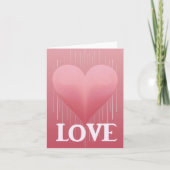 バレンタイン カード (正面)