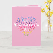 バレンタイン カード (黄色い花)