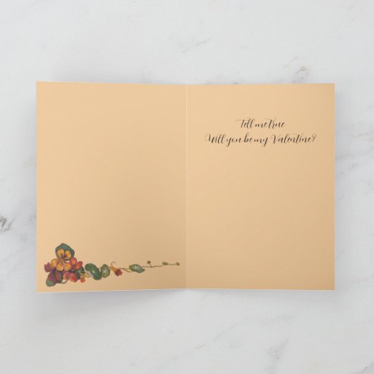 バレンタイン カード (内部)