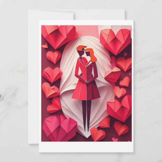 バレンタイン カード (正面)