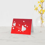 バレンタイン カード (黄色い花)