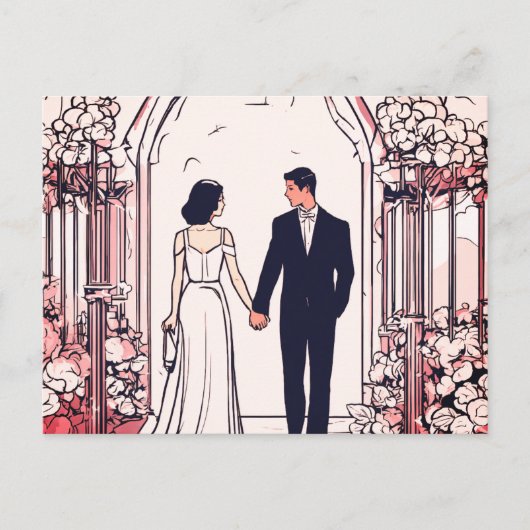 バレンタイン・カード ポストカード (正面)