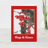 バレンタイン&キスおばあちゃんとおじいちゃんからの カード (正面)