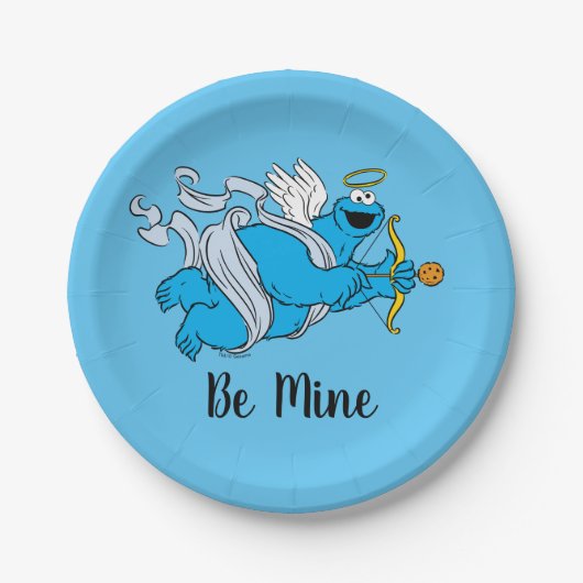 バレンタイン・キューピッド ペーパープレート (正面)