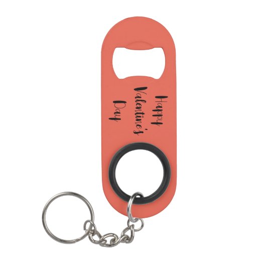 バレンタイン キーホルダー栓抜き (正面)