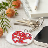 バレンタイン キーホルダー (正面右)