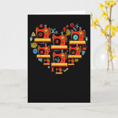 バレンタイン クイリング 裁縫 縫製 ウーマン シームストレス 衣装 カード (黄色い花)