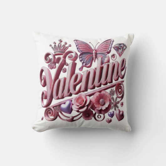 バレンタイン クッション (正面)