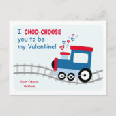 バレンタイン・クラスのトレーニング シーズンポストカード (正面)