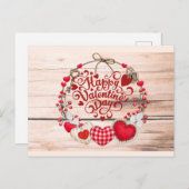 バレンタイン・グリーティングズ ポストカード (正面/裏面)