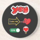 バレンタイン コースター (正面)