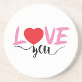 バレンタイン コースター (正面)