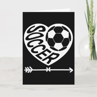バレンタイン サッカー ハート ドリップ スポーツ 愛 バレンタインデー カード