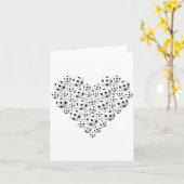 バレンタイン サッカー ハート ドリップ Srt ラブ バレンタインズ デ カード (黄色い花)