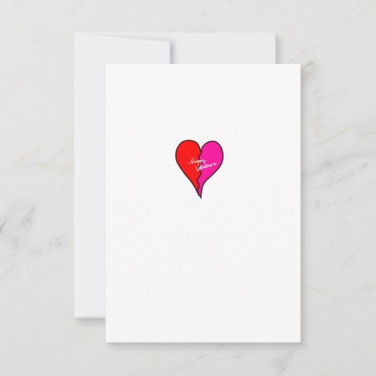 バレンタイン！ サンキューカード (正面)