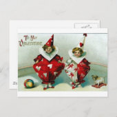 バレンタイン シーズンポストカード (正面/裏面)