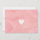 バレンタイン スイートハート バースデー インビテーション どんな年齢にも (裏面)