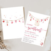 バレンタイン スイートハート ベイビー シャワー 招待状