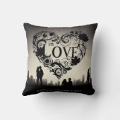 バレンタイン・スロー・パイロー ||恋 クッション (裏面)