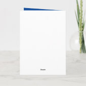 バレンタイン·タイガーの息子に カード (裏面)