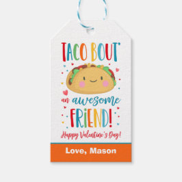 バレンタイン・タコ素晴らし・フォー・ア・フレンド・スクール ギフトタグ
