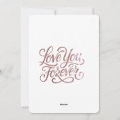 バレンタイン テディベア シーズンカード (裏面)