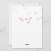 . .バレンタイン・デイカード雨 シーズンカード (裏面)