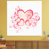 バレンタイン・デイキャンバス印刷 キャンバスプリント (インサイチュ (リビング))