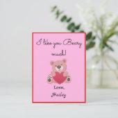 バレンタイン・デイ・カードが好き シーズンポストカード (スタンド正面)