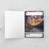 バレンタイン・デイ・カードの目隠し カード (内部)