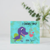 バレンタイン・デイ・カードを噛む シーズンポストカード (スタンド正面)