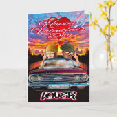バレンタイン・デイ・カード・シボレー カード (黄色い花)