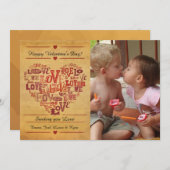 バレンタイン・デイ・カード シーズンカード (正面/裏面)