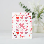 バレンタイン·デイ·キューピッド·カード シーズンカード (スタンド正面)