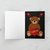 バレンタイン·デイ·グリーティング·カード シーズンカード (内部)