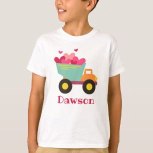 バレンタイン·デイ·トラックのTパーソナライズされたシャツ投げ Tシャツ