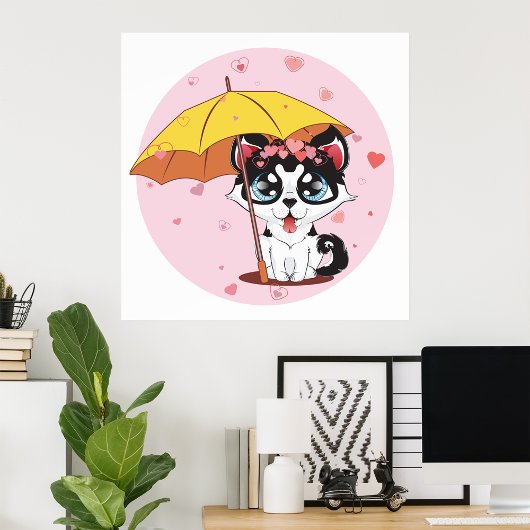 バレンタイン・デイ・ドッグ・ポスター ポスター